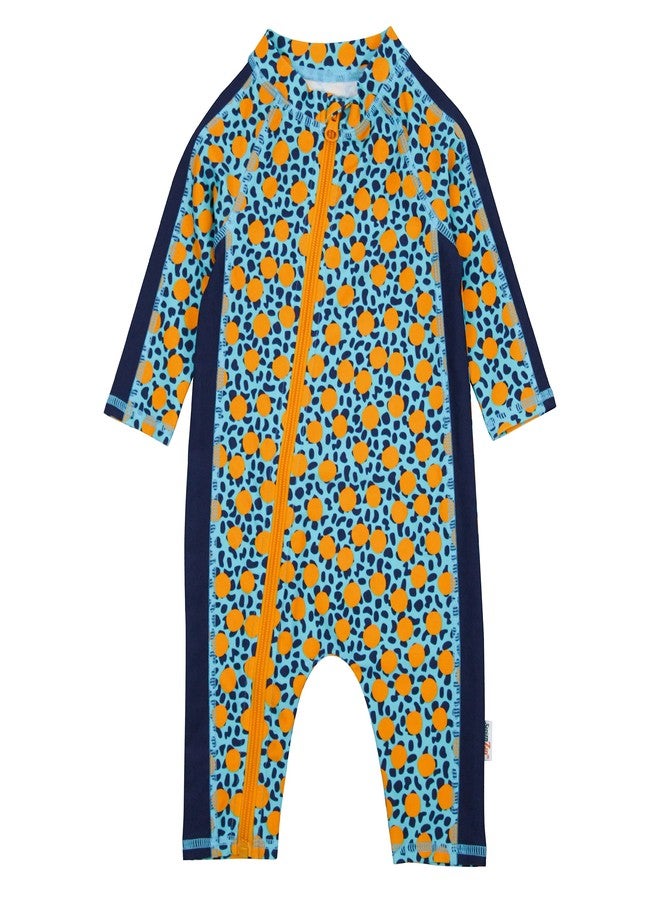 SwimZip بدلة سباحة طويلة الأكمام للأولاد من SwimZip مع حماية UPF 50+ للأطفال والرضع والأولاد الصغار - Image 1