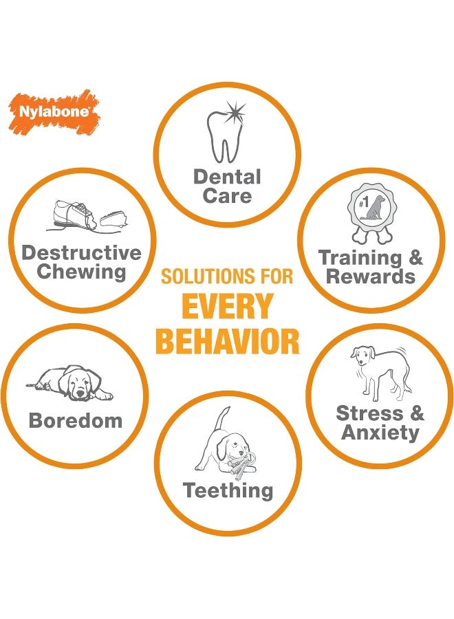 Nylabone Textured Chicken Blister Card Wolf Dura Chew Toy - Image 3