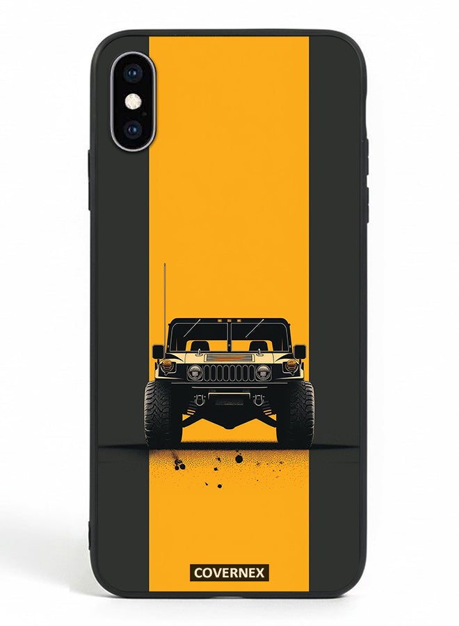 Covernex Apple iPhone Xs Protective Case Cover Printed Featuring Off Roa Rugged - Image 2