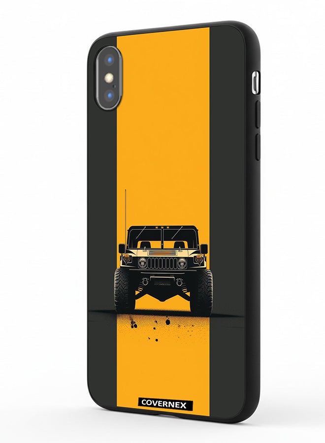 Covernex Apple iPhone Xs Protective Case Cover Printed Featuring Off Roa Rugged - Image 1