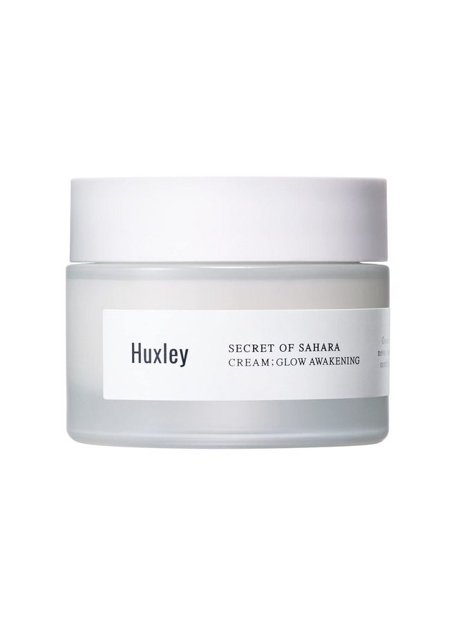Huxley - Secret Of Sahara Cream Glow Awakening 1.69 Fl. Oz. Korean Facial Cream With B3 Niacinamide And Glutathione Complex For A Naturally Brighter Complexion - Image 1