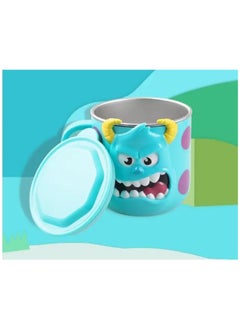 Generic 3D Cartoon Character Kids Drink Water Cup Stainless Steel 280ml ( Sulley )  - Image 3