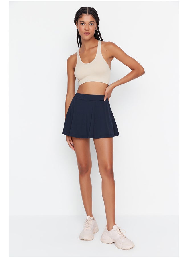 Navy Blue 2 Layer Tennis Knitted Sports Shorts Skirt With Shorts TWOSS22SR00067 - pzsku/Z0C59B7C8EBFB326EC932Z/45/_/1730941931/9ee34fb7-b16f-464b-92de-ef9de7e409e9