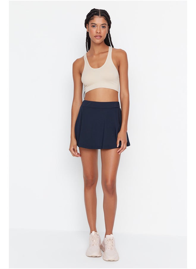 Navy Blue 2 Layer Tennis Knitted Sports Shorts Skirt With Shorts TWOSS22SR00067 - pzsku/Z0C59B7C8EBFB326EC932Z/45/_/1730941933/a69f416e-44bf-4fa5-85a8-d70b17f7b94c