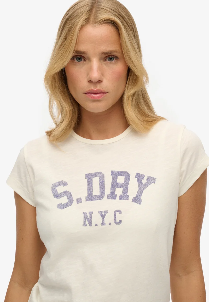 سوبر دراي Athletic Essential Slub T-Shirt