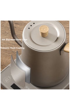 Generic Electric Gooseneck Kettle, 900ml Ultra Fast Boiling Hot Water Kettle, Stainless Steel Electric Kettle, Automatic Temperature Control and Constant Temperature, 1000W Rapid Heating  - Image 3