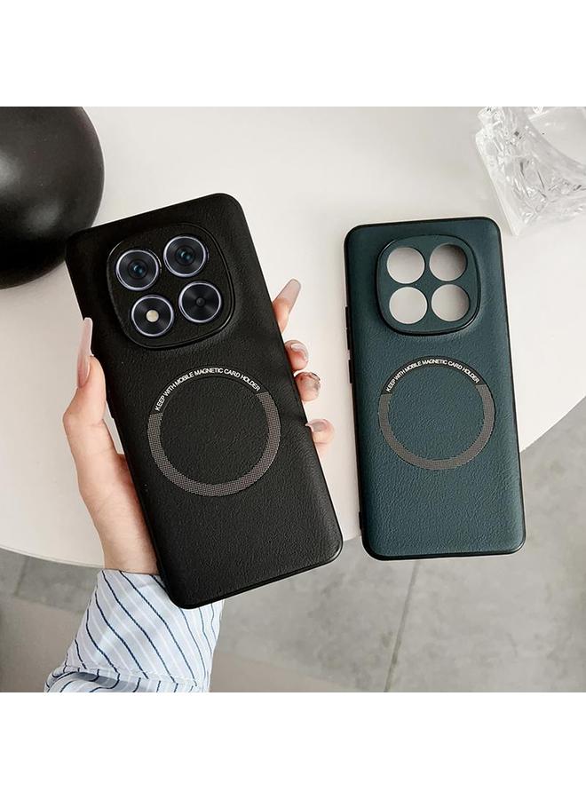 S-TOP Case For Redmi Note 14 Pro 5G PU MagSafe Magnetic Phone Case - Image 4