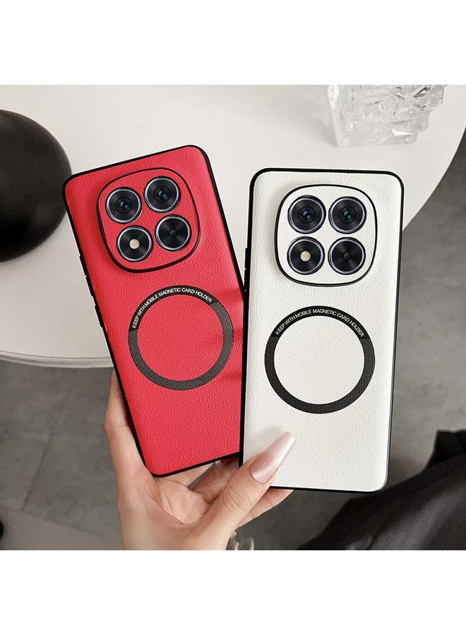 S-TOP Case For Redmi Note 14 Pro 5G PU MagSafe Magnetic Phone Case - Image 3