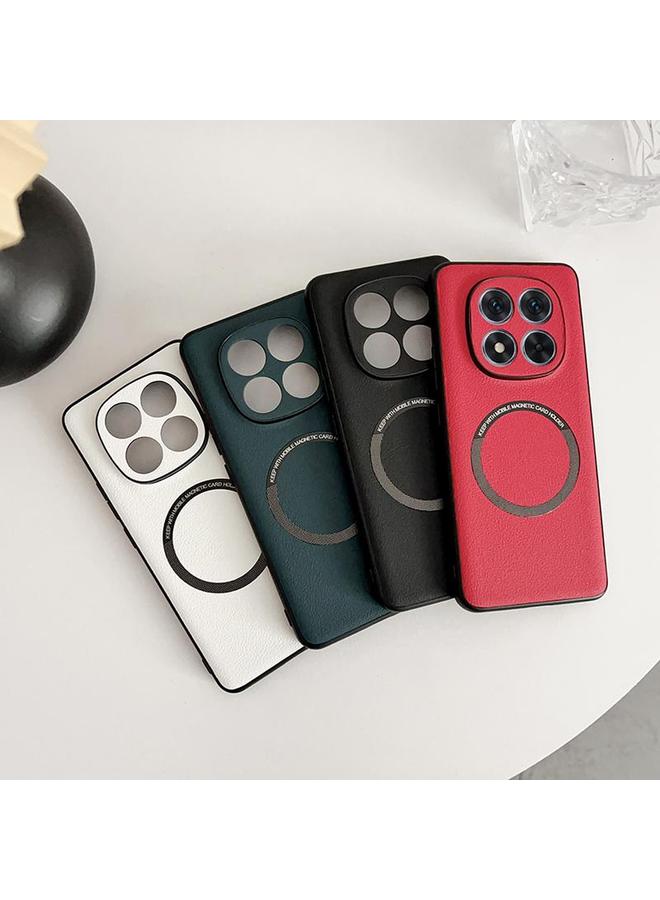 S-TOP Case For Redmi Note 14 Pro 5G PU MagSafe Magnetic Phone Case - Image 2