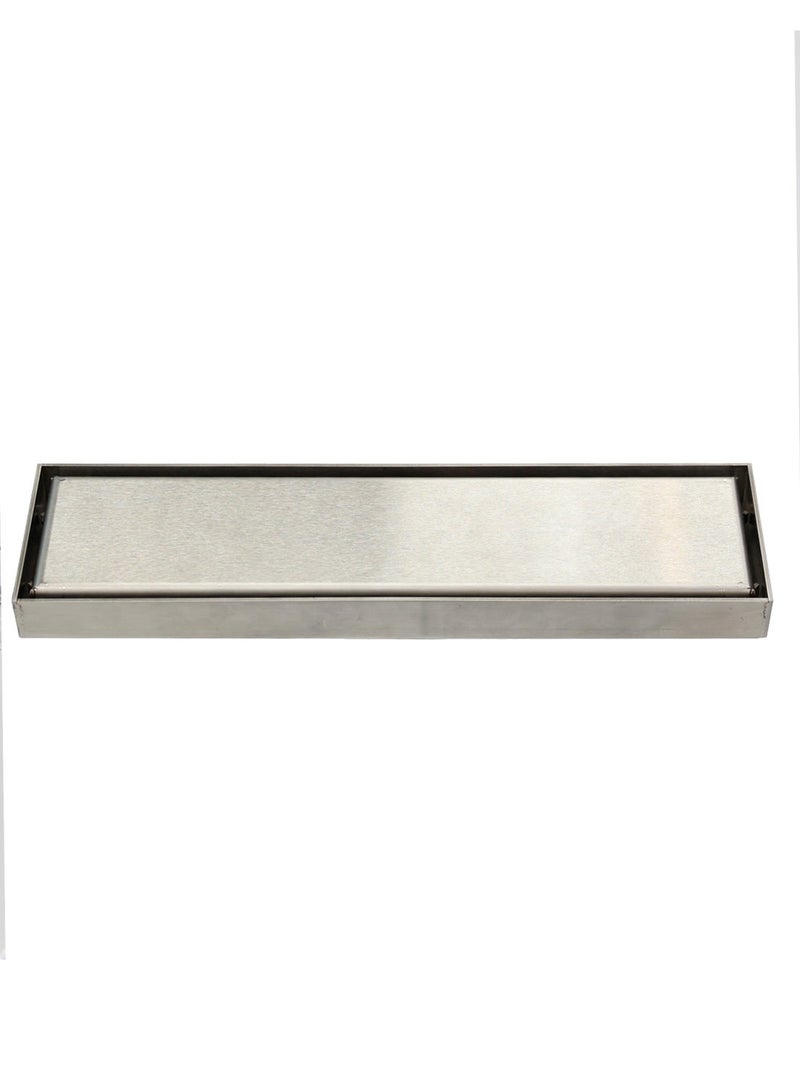 Rectangular shower floor drain, shower drain, 304 stainless steel linear drain with filter fitting  - Image 1