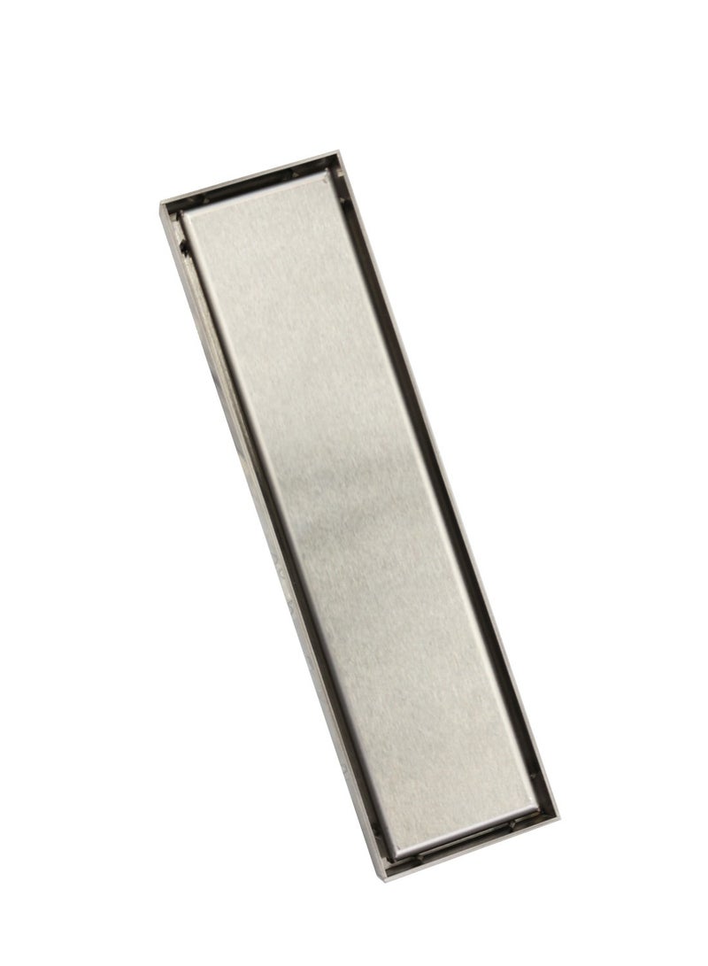Rectangular shower floor drain, shower drain, 304 stainless steel linear drain with filter fitting  - Image 2