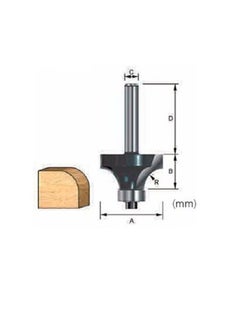 Router Round Over Bit, 12,9x32x6mm