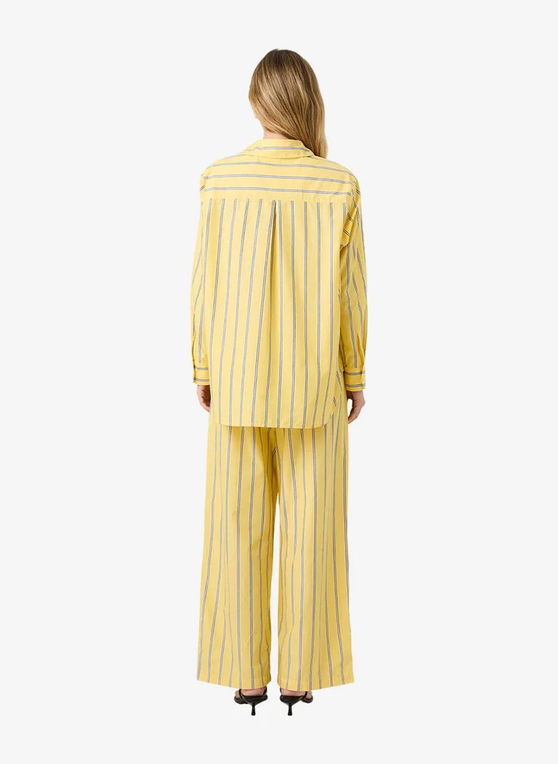 French Connection  Rhodes Poplin Nico Stripe Shirt for Women | Best Price UAE