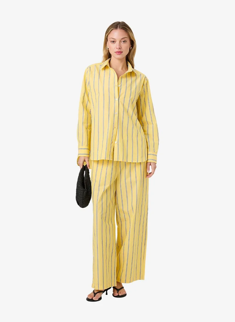 Rhodes Poplin Nico Stripe Shirt