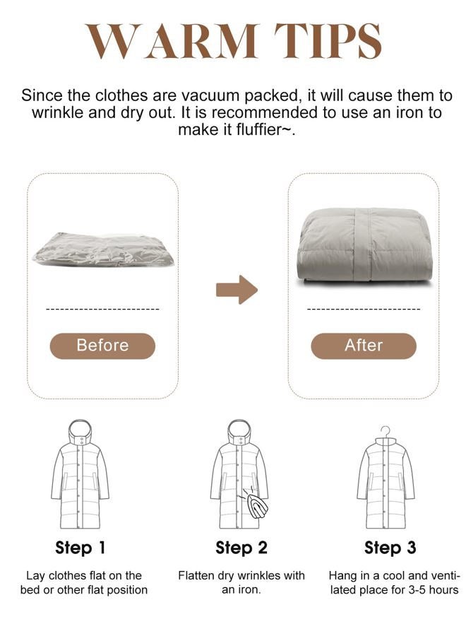 Uikue Women's Long Puffer Coat - Warm Winter Quilted Jacket Full Length Zip Up Down Coat Thickened Puffy Parka with Hood, Light Gray, XL - Image 5