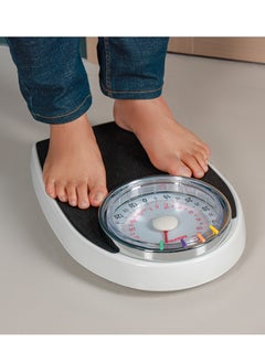 GEEPAS Geepas Mechanical Personal Scale-GBS46528 With Maximum Weight Capacity Of 136 Kg, Leatherwear Surface, Metal Material  - Image 4