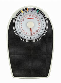 GEEPAS Geepas Mechanical Personal Scale-GBS46528 With Maximum Weight Capacity Of 136 Kg, Leatherwear Surface, Metal Material  - Image 1