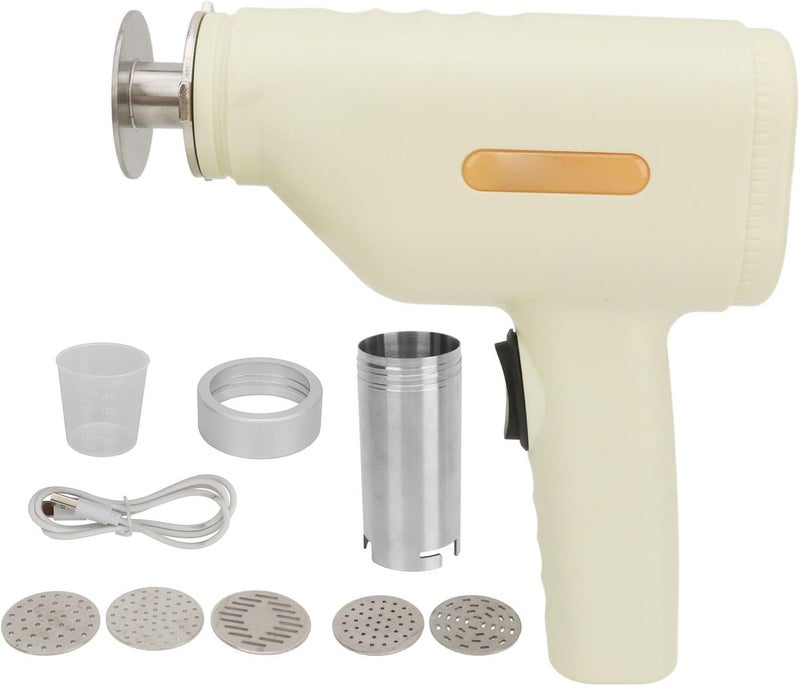 bosig bosig Stainless Steel Pasta Maker Machine for Kitchen and Noodles Maker Machine with Perfect Noodle Crafter with Fully Automatic Features for 5in1 Cordless Pasta Machine  - Image 1