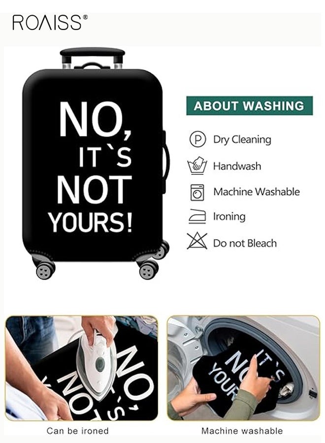 roaiss Elastic Suitcase Cover Luggage Protector Storage Travel Case Cover Telescopic Handle Suitcase Sleeve - Image 5