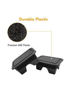KASTWAVE Stake Pocket Covers for Ram 1500, Rear Truck Bed Rail Stake Pocket Cover Compatible with Dodge Ram 2019 2020 2021(Set of 2)  - Image 4