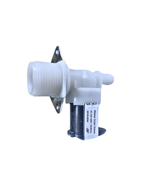 Washing Machine A inlet water valve (1-Way)Solenoid Valve with 3/4 Inch Thread Inlet AC  220/240V Washing Machine single Port Valve controlling the flow of water into the detergent compartment