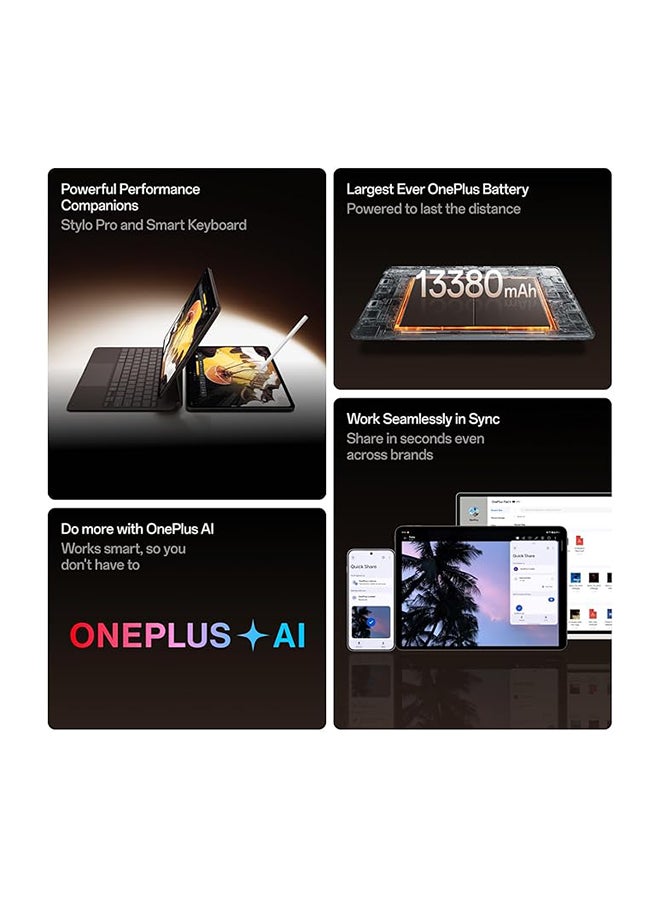 OnePlus Pad 4 Dune Glow 12GB RAM 512GB WiFi With Stylus & Keyboard - International Version - Image 5