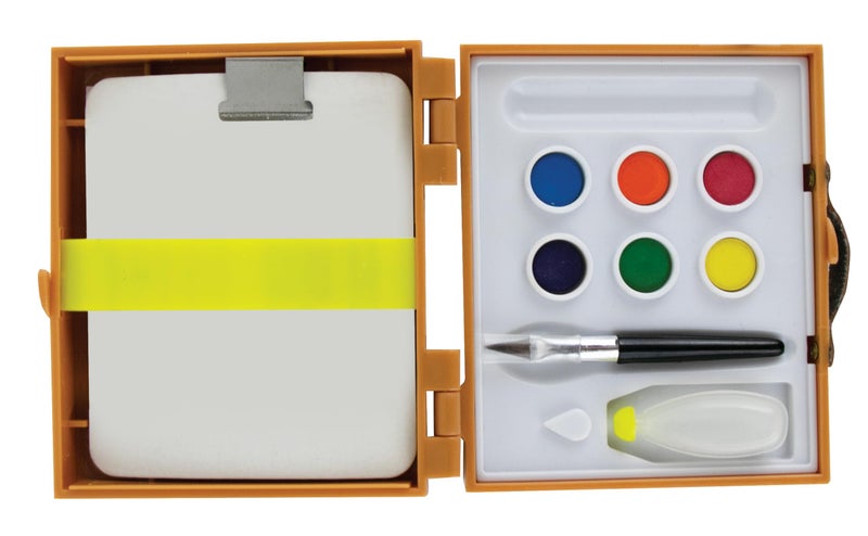 Worlds Smallest You Create Artist Watercolor Paint Kit Miniature Creative Art Craft Set Watercolor Painting for Kids and Adults - Image 2