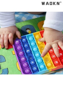 WAOKN Alphabet Cognition and Learning Journey， Interactive Bubble Press Educational Toy for ABCs, Combining Education with Fun  - Image 4