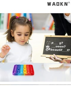 WAOKN Alphabet Cognition and Learning Journey， Interactive Bubble Press Educational Toy for ABCs, Combining Education with Fun  - Image 5