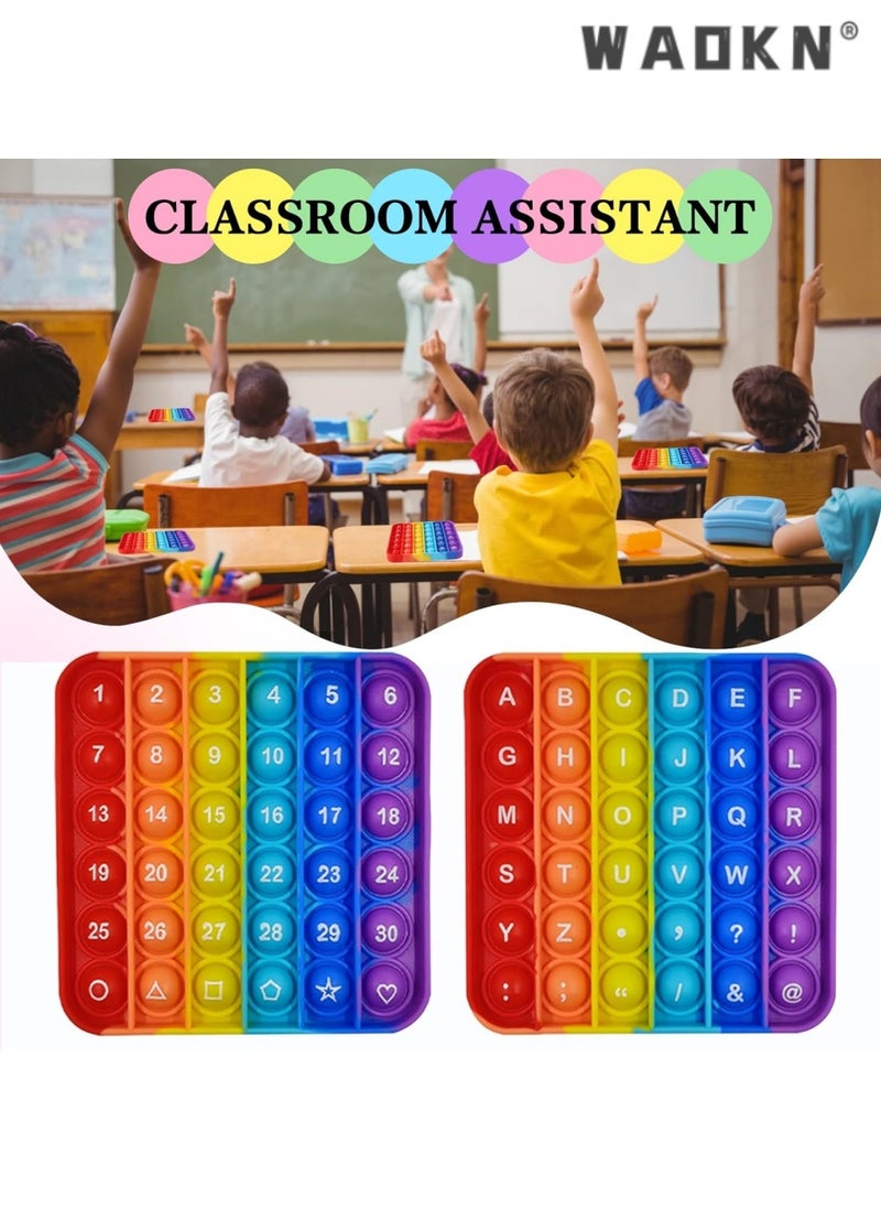 WAOKN - Alphabet Cognition and Learning Journey， Interactive Bubble Press Educational Toy for ABCs, Combining Education with Fun - Image 1