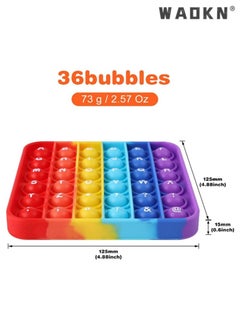 WAOKN Alphabet Cognition and Learning Journey， Interactive Bubble Press Educational Toy for ABCs, Combining Education with Fun  - Image 3