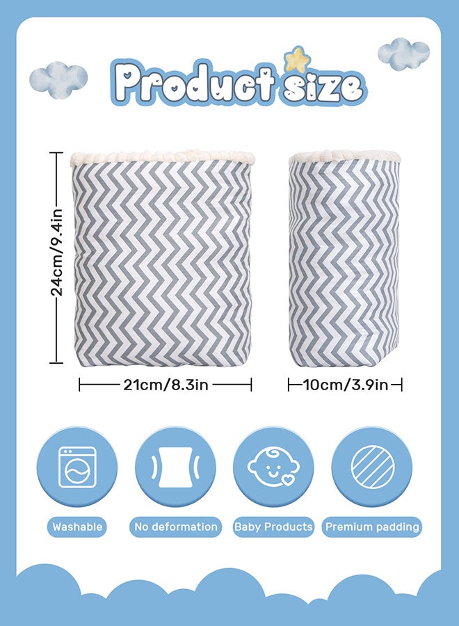 URbazaar Soft Cotton Nursing Pillow for Breastfeeding Support, Comfortable Cradle Pillow, Portable Travel Baby Feeding Arm Pillow - Image 2