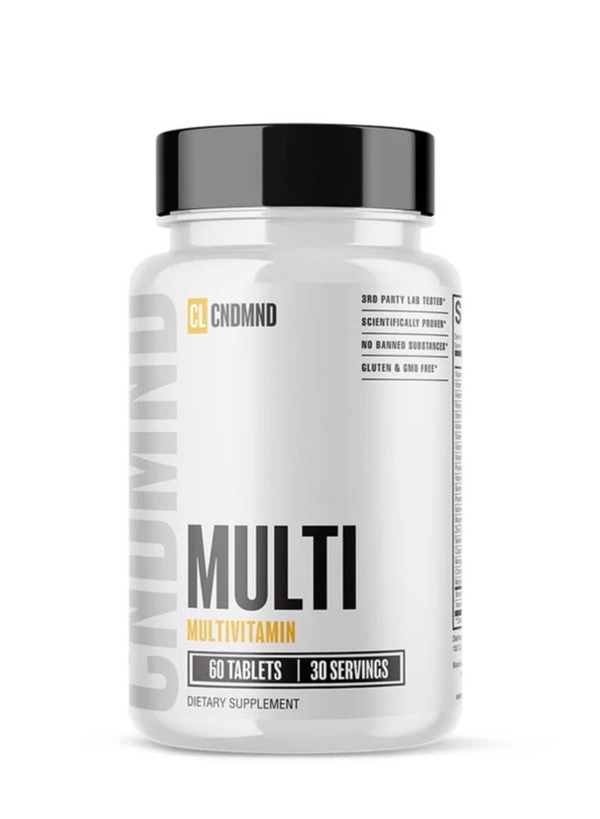 Condemned Laboratoriez CONDEMNED MULTIVITAMIN 60TABLETS (30 SERVINGS) - Image 1