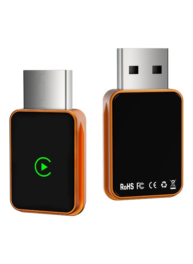 محول كابل سلكي إلى واي فاي ميني - صندوق تشغيل ذكي للسيارات متوافق مع آبل/أندرويد