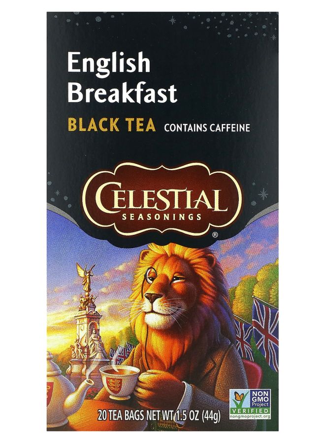 Black Tea English Breakfast  20 Tea Bags 1.5 oz (44 g)