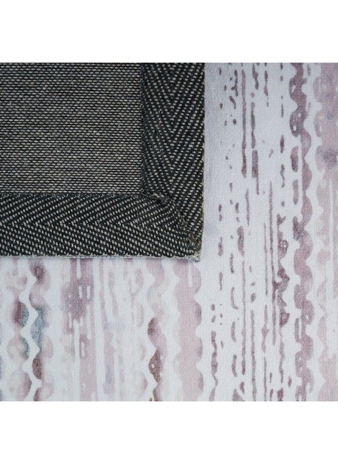 Home Box Wells Clane Printed Flannel Rug 360 x 250 cm  - Image 4