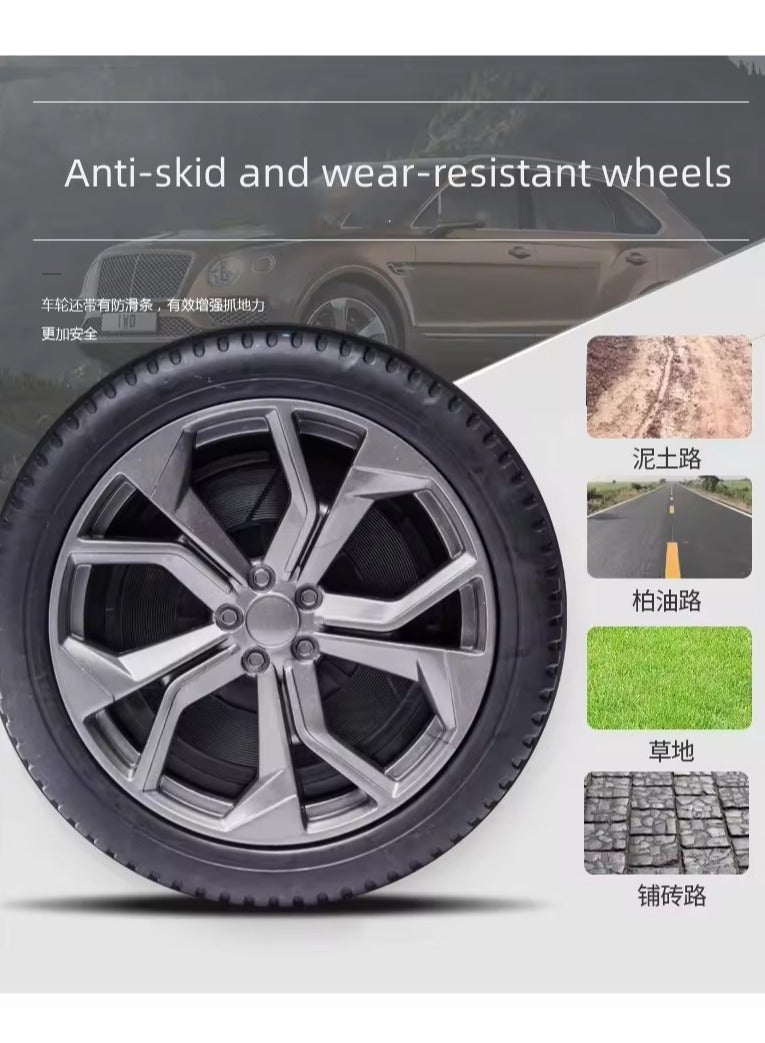 MULHEM Dynamic Electric Ride-On Car: Dual Driving Modes, Ages 2-7, Remote Control & Manual Operation, Durable Plastic Build - Image 5