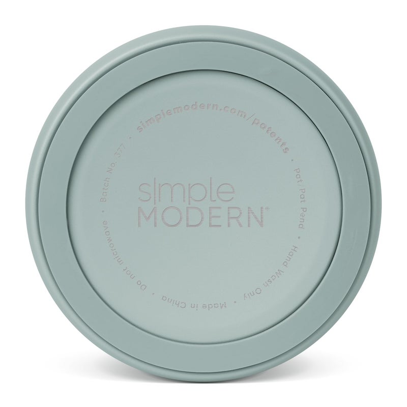 Simple Modern Stainless Steel Pet Water Bowl for Dogs & Cats | Insulated Stainless Steel Food Bowls for Dog Cat | No Tip No Slip BPA Free | Bentley Collection | Medium (4 Cups) | Sea Glass Sage - Image 2