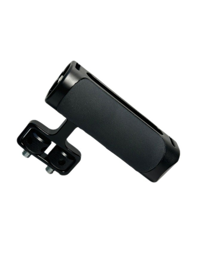 Camera Rabbit Cage Universal Side Handle Wooden Multifunctional And Silicone Hand Handle Photography Rabbit Cage Expansion Accessories-Color:Alai Wooden Handle - Image 3