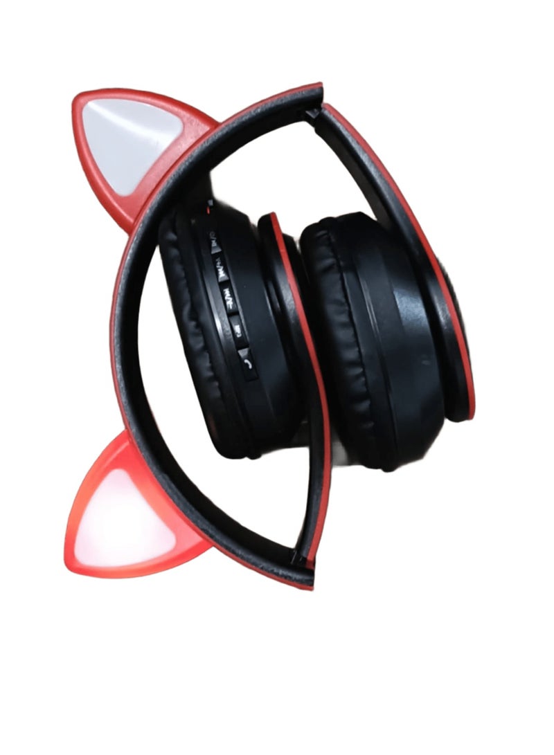 P39M Wireless Stereo Bluetooth Headphones for Music, Support Memory Cards, Gaming with Microphone for Laptops, Cell Phones, Computers for Kids and Girls - Image 2