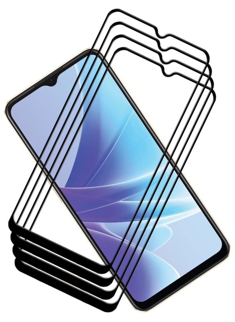 ACLIX 4 Pieces Antistatic ESD Dustproof Premium Quality High Definition Tempered Glass Screen Protector Designed For Oppo A77s - Image 1