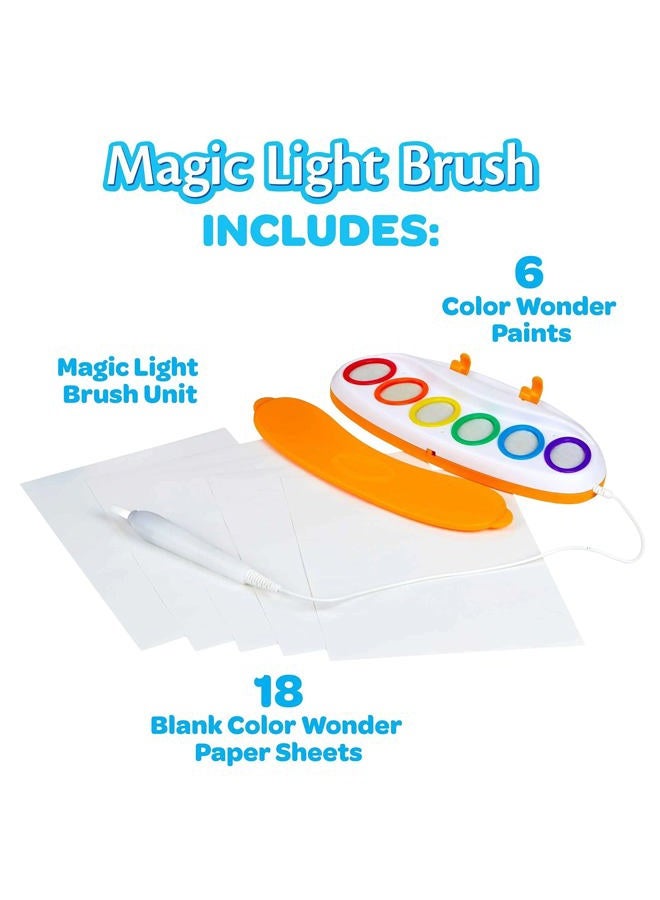 Crayola Color Wonder Magic Light Brush, Mess Free Painting Station for Kids, Gift for Kids, Toddler Toys & Activities, Ages 3, 4, 5 - Image 5
