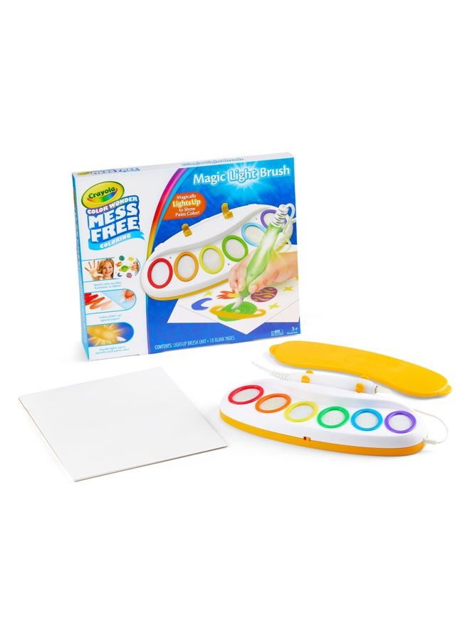 Crayola Color Wonder Magic Light Brush, Mess Free Painting Station for Kids, Gift for Kids, Toddler Toys & Activities, Ages 3, 4, 5 - Image 3