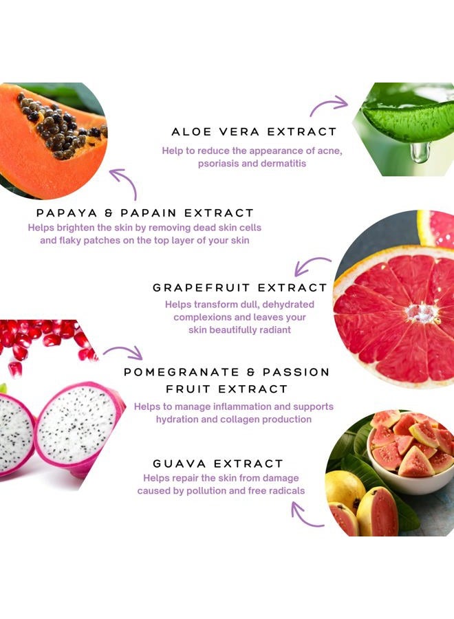 Spa Sciences - Enzymatic Scrub - Made in the USA - Non-abrasive Exfoliating Scrub - With Fruit Enzymes - Exfoliate, Smooth, Polish - Vegan - For All Skin Types - 1.69oz - Image 4