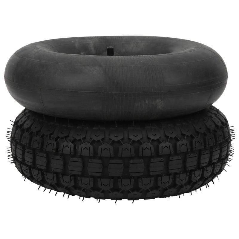 Inflatable Inner Tube: High-quality Rubber Tire - Strong Grip Fast Heat Dissipation for Lawn Mowers Wheelbarrows Yard Trailers Snow Blowers Elderly Mobility Scooters - Image 2