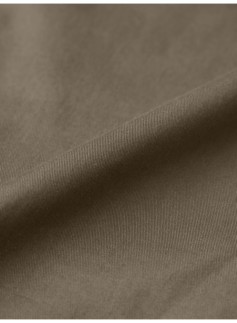 The Souled Store Men Alpine Green Solid Slim Fit Cargo Pants - Image 5