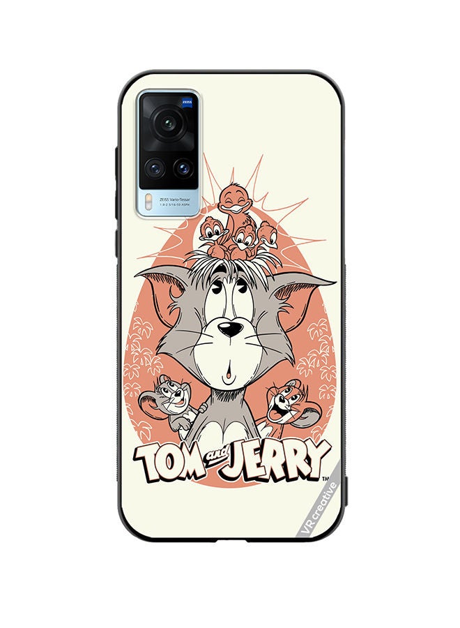 VR CREATIVE Protective Case Cover For Vivo X60 Tom And Jerry Design Multicolour - Image 1