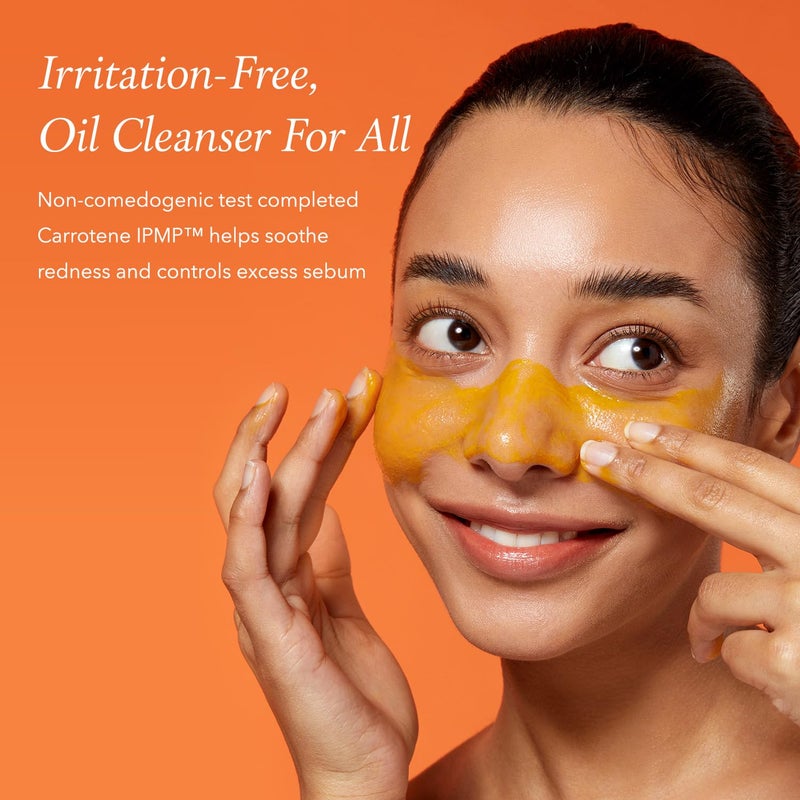 APRILSKIN Carrotene IPMP Hydromelt Cleansing Balm, 3.04 fl.oz, Noncomedogenic, Grapefruit Peel Oil, O-Cymen-5-Ol helps reduce blackheads & breakouts, for sensitive & oily skin, Korean Skincare - Image 4