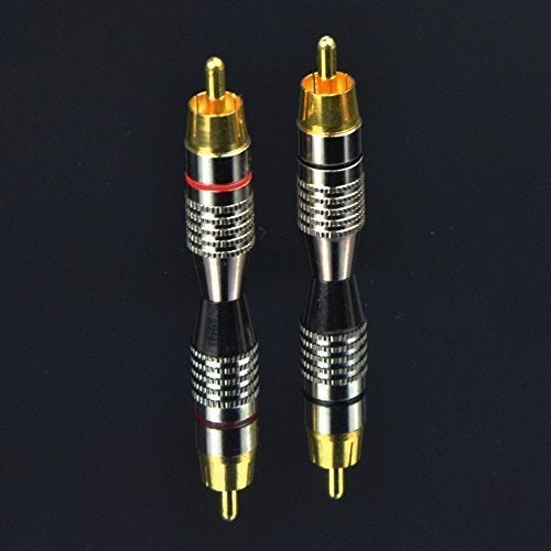 CESS RCA Plug Solder Gold Audio Video Adapter Cable Connector (20 Pack) - Image 3