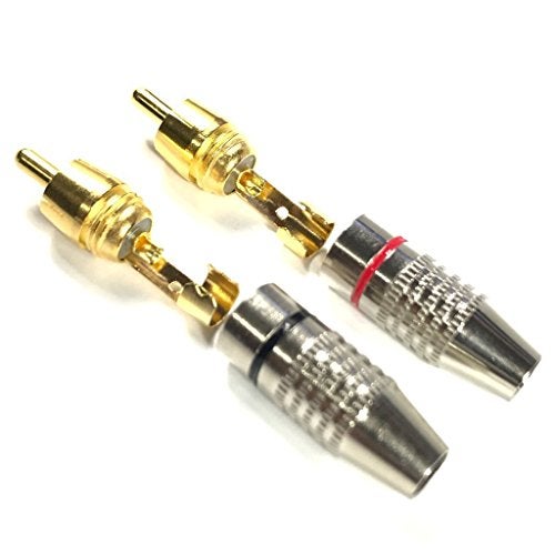 CESS RCA Plug Solder Gold Audio Video Adapter Cable Connector (20 Pack) - Image 4